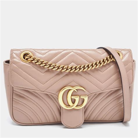 gucci dusty pink|Gucci handbag pink.